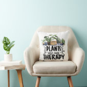 植物は私の癒しの引用 植物愛好家 クッション (椅子)