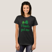 植物は私を得る Tシャツ (正面フル)