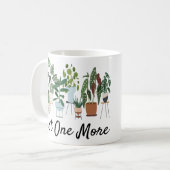 植物をもう一株 シャツ 植物レディ ガーデニング コーヒーマグカップ (正面左)