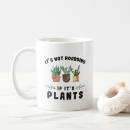 植物を囲まないガーデもしィング コーヒーマグカップ