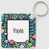 植物を愛するただの少女 キーホルダー (裏面)