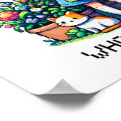 植物を愛するただの少女 ポスター (角)