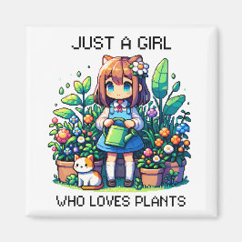 植物を愛するただの少女 マグネット