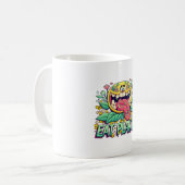 植物を食べよう コーヒーマグカップ (正面左)