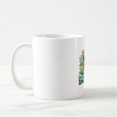 植物を食べよう コーヒーマグカップ (左)