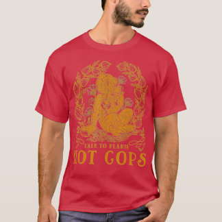 植物アルクNot Cops Cactus Gardener植物 Tシャツ