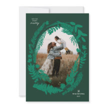 植物インプレッション枠クリスマス