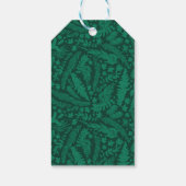 植物インプレッション模様 ギフトタグ (裏面)