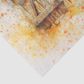 植物ウィンドウ水の色アートデコページ 薄葉紙 (詳細)