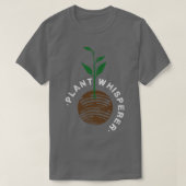 植物ウイスパー Tシャツ (デザイン正面)