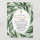 植物エレガント学的確認 招待状 (正面/裏面)