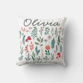 植物カスタムの熱狂する植物好き クッション