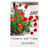 植物カレンダー2017 カレンダー (カバー)