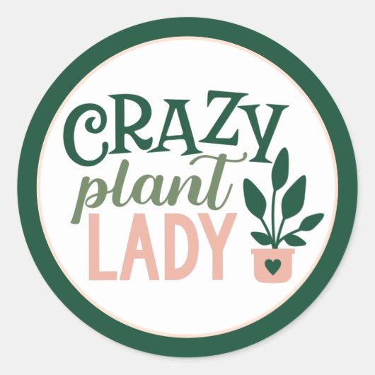 植物ガーデン自然シール ラウンドシール (正面)