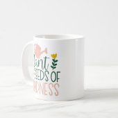 植物ガーデン自然マグ コーヒーマグカップ (正面左)