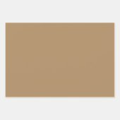 植物クリームとほのかな青い花園 ラッピングペーパーシート (正面2)