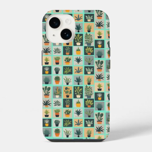 植物コレクション iPhoneケース (裏面)