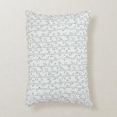 植物シンプルデザイン装飾用クッション アクセントクッション (正面(垂直))