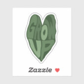 植物ステッおもしろいカー シール (シート)