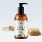 植物セージ緑のフローラ成分製品 ラベル