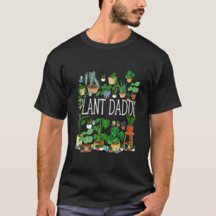 植物ダおもしろいディリーフガーデニングガーデナーパパ Tシャツ