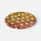 植物テクスチャフォト紙プレート ペーパープレート (アングル)