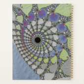 植物テクスチャフラクタル プランナー手帳 (裏面)