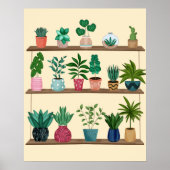 植物ハッピー ポスター (正面)