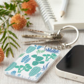 植物パターン キーホルダー (正面右)