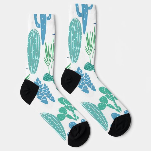 植物パターン ソックス (右)