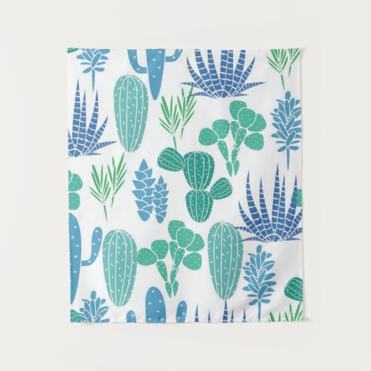 植物パターン タペストリー (正面)