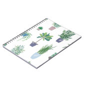 植物パターン ノートブック (左側)