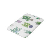 植物パターン バスマット (アングル)