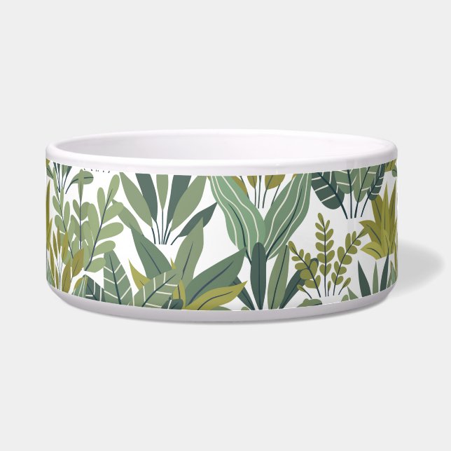 植物パターン ボウル (正面)
