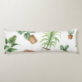 植物パターン ボディピロー (裏面)