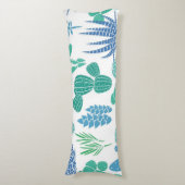 植物パターン ボディピロー (正面縦)