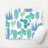 植物パターン マウスパッド (マウス)