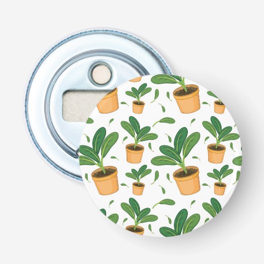 植物パターン 栓抜き (正面)