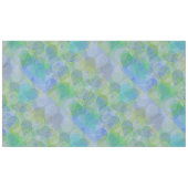 植物パターンA02.b葉LBlue BG テーブルクロス (正面(横))