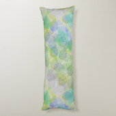 植物パターンA02.b葉LGrey BG ボディピロー (裏面 (縦))