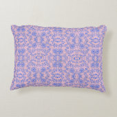 植物パターンA08.b boho. lpink BG アクセントクッション (裏面)
