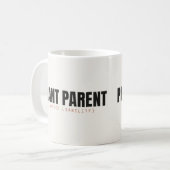 植物パパ・ママ限定責任 Funny Mug コーヒーマグカップ (正面左)