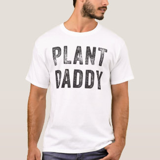 植物パパ 面白い植物愛好家 Tシャツ