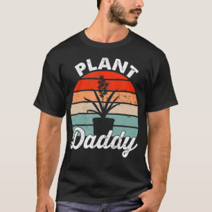 植物パパ 面白い ガーデニング 観葉植物 ランドスケーピング Tシャツ