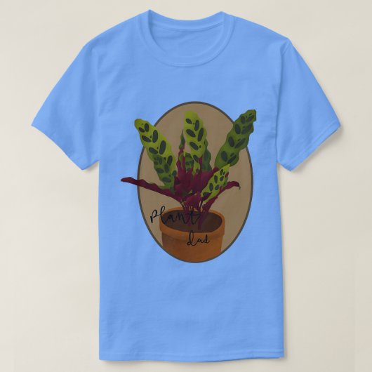 植物パパ Tシャツ (デザイン正面)