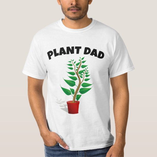植物パパTシャツTシャツティー Tシャツ (正面)