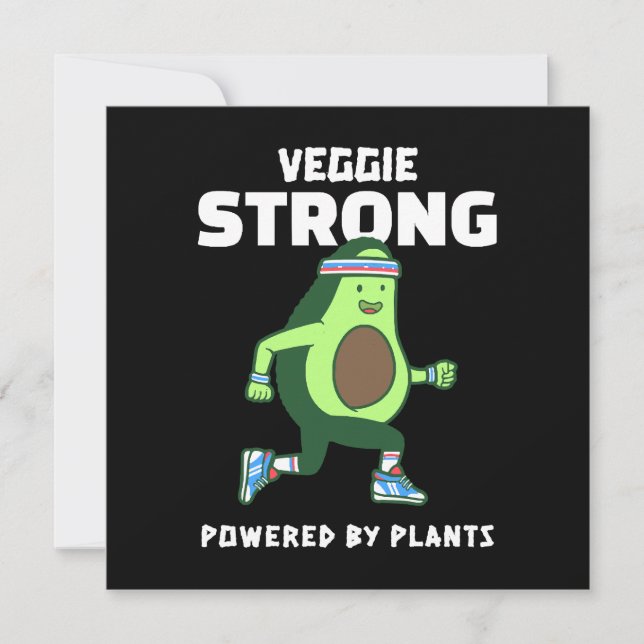 植物パワーで強くなる Veggie Strong (正面)