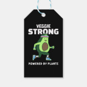 植物パワーで強くなる Veggie Strong ギフトタグ (正面)
