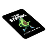 植物パワーで強くなる Veggie Strong マグネット (右側)