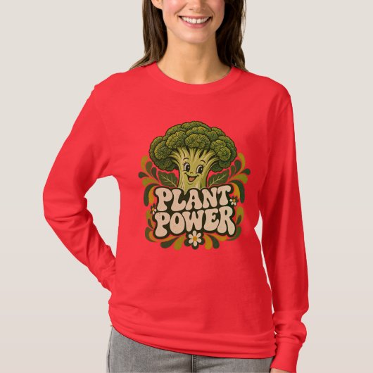 植物パワー Tシャツ (正面)